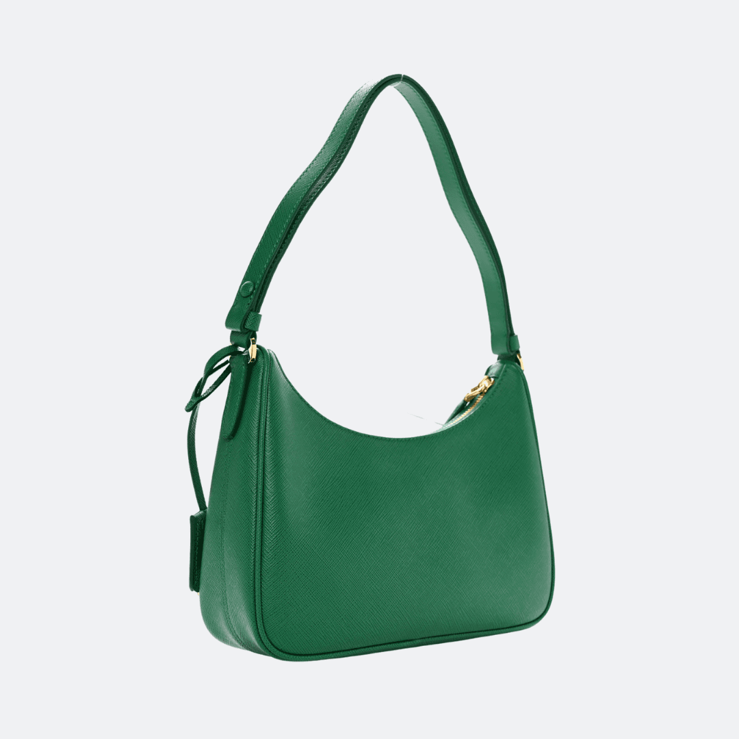 Prada Re-Edition Saffiano Green Bag alternate