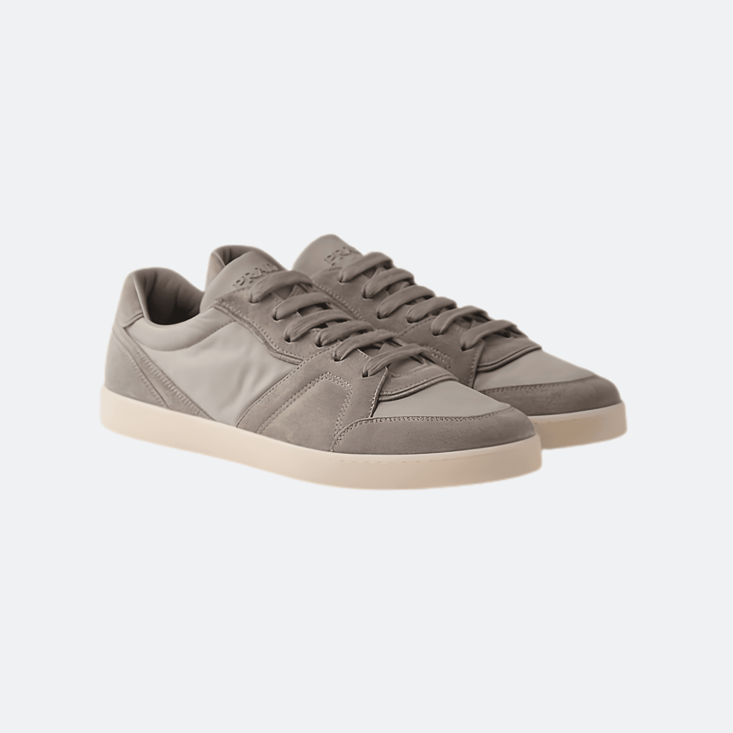 Prada Re-Nylon Sneakers For Men - Light Grey alternate