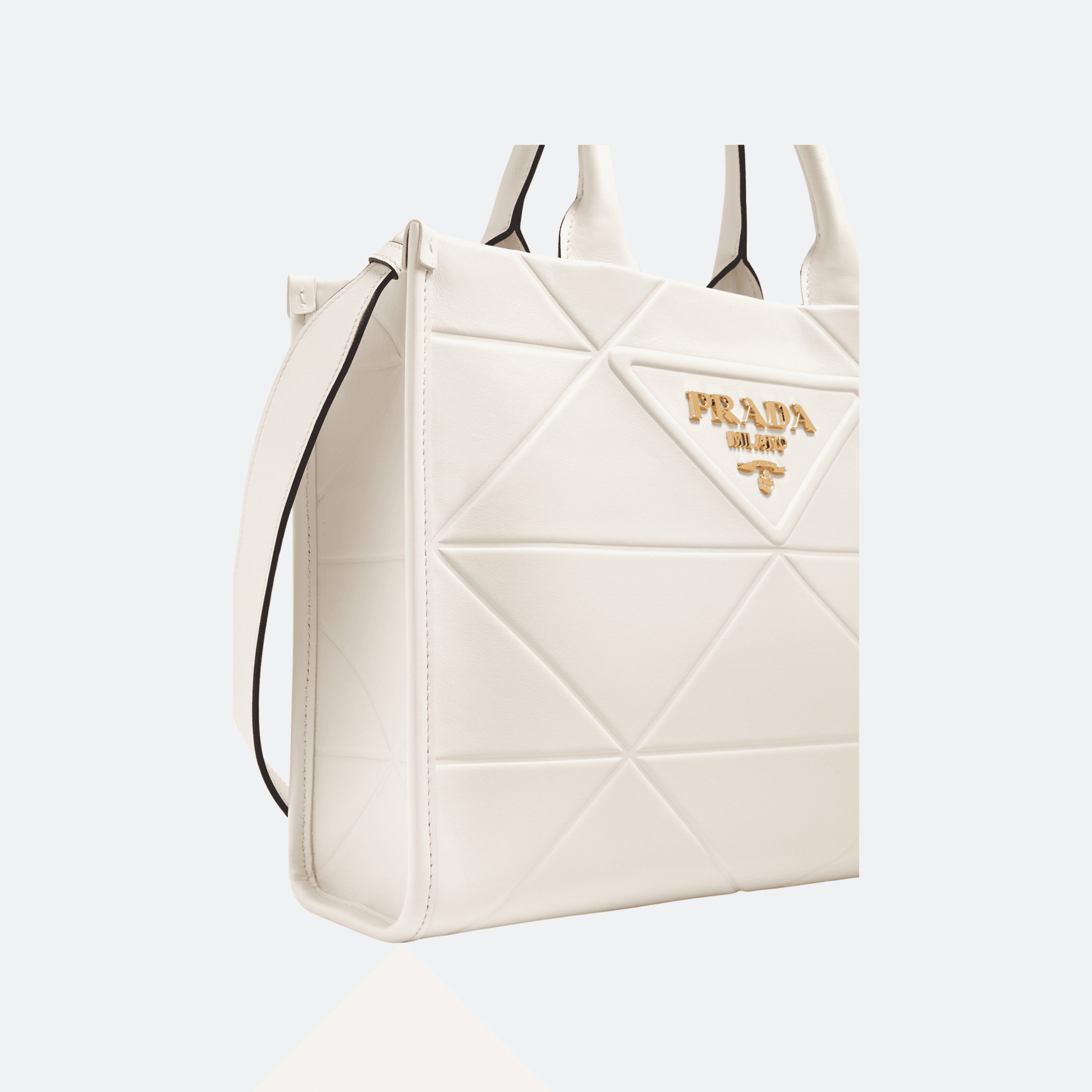 Prada Symbole Small Handbag - White alternate