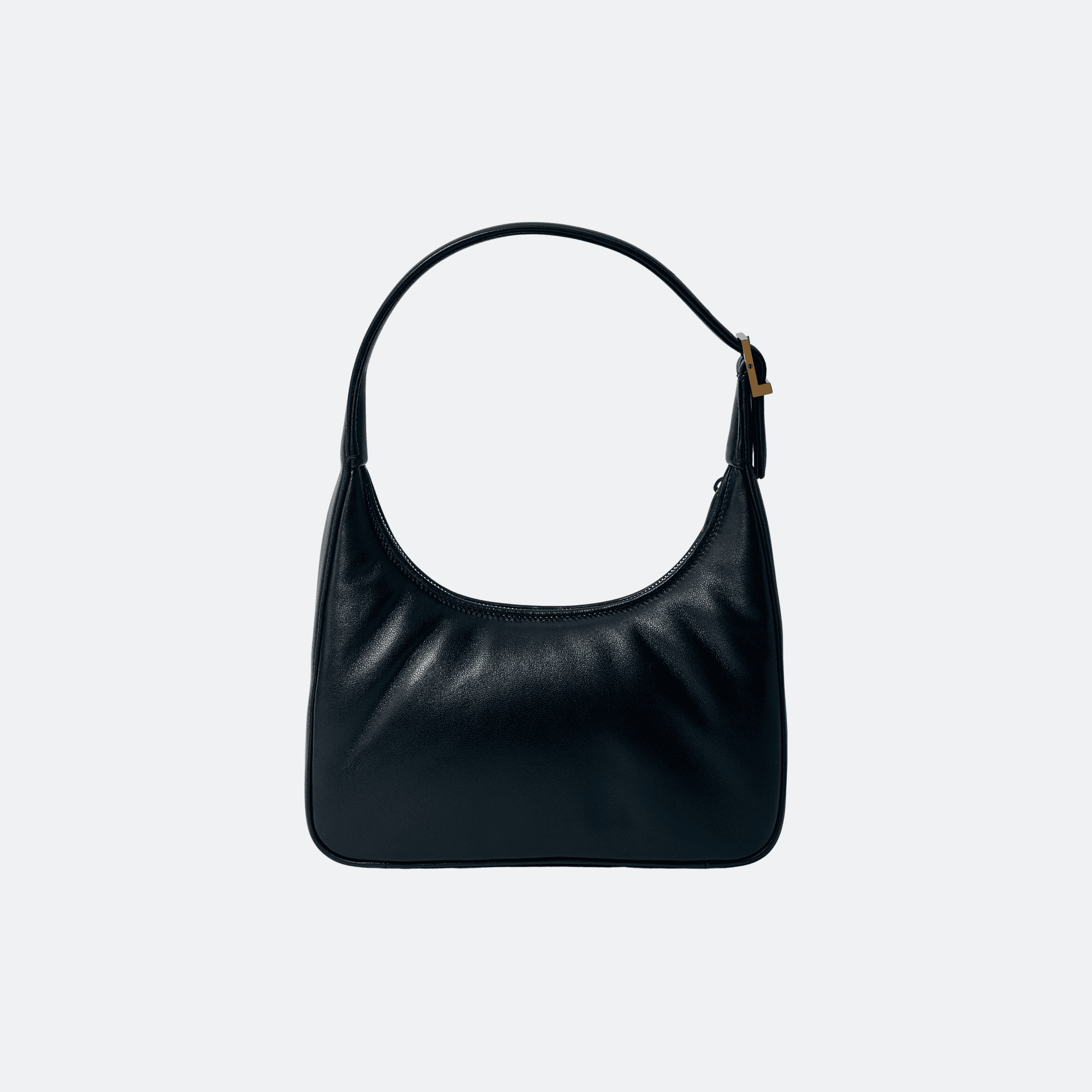 Saint Laurent Calypso Leather Shoulder Bag - Black alternate