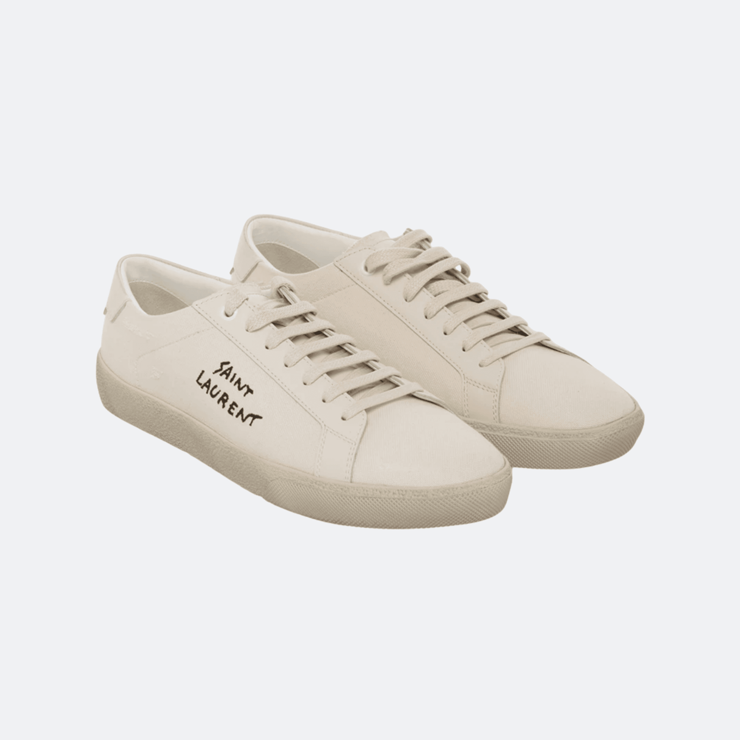 Saint Laurent Court Classic SL/06 Sneakers for Women - Cream alternate