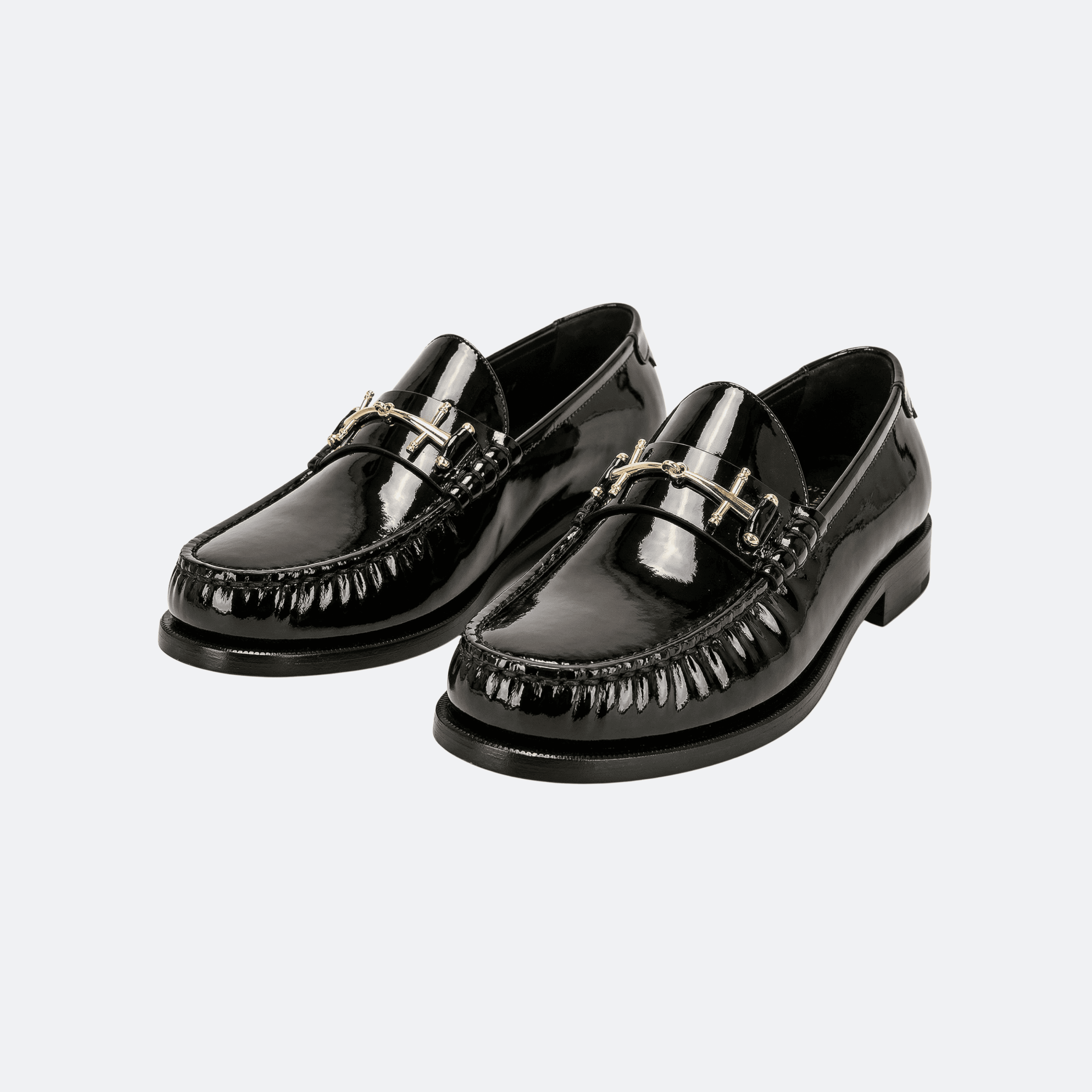 Saint Laurent Le Loafer Penny Patent Leather Women Loafers - Black alternate