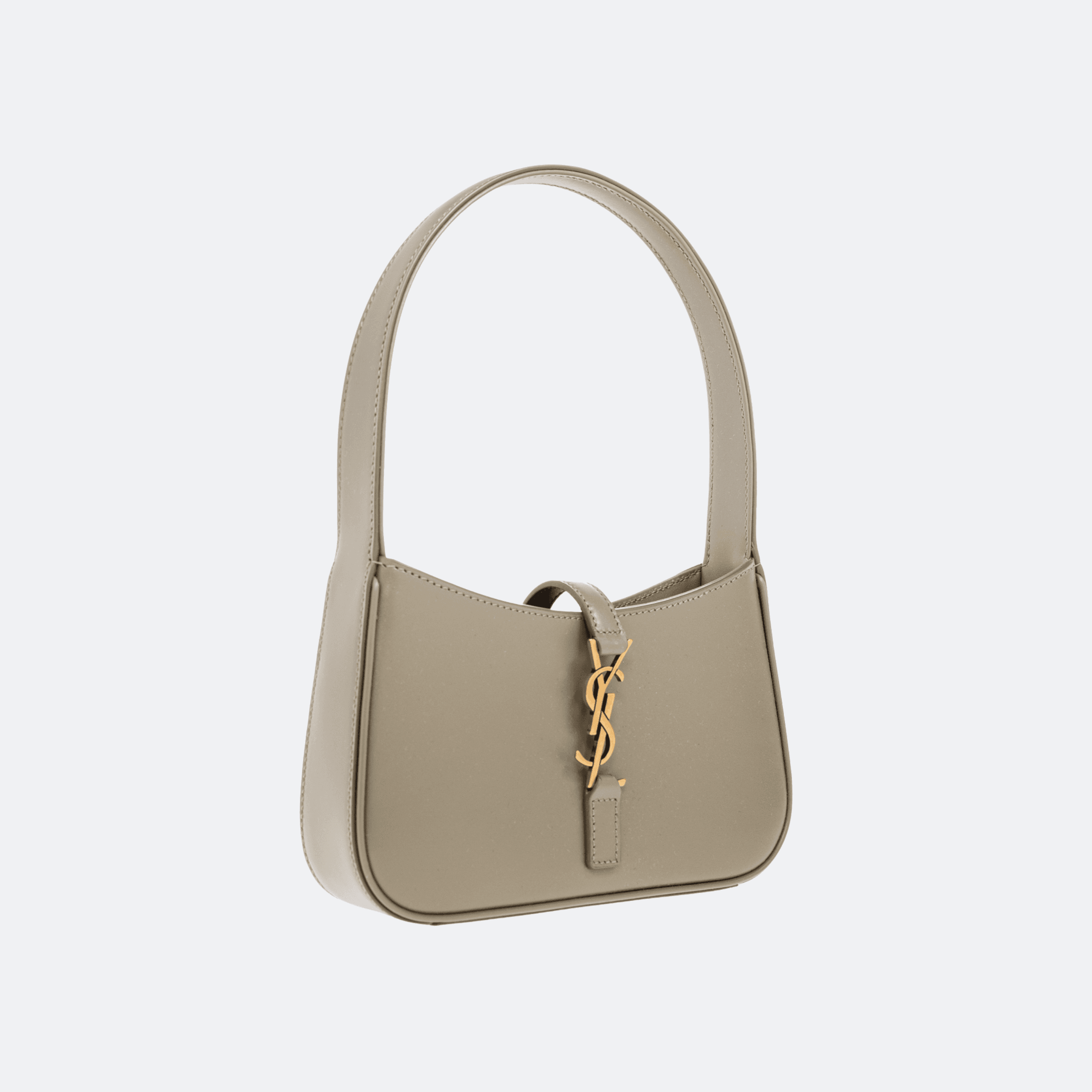 Saint Laurent Mini Le 5 à 7 Hobo Bag Smooth Leather - Taupe alternate