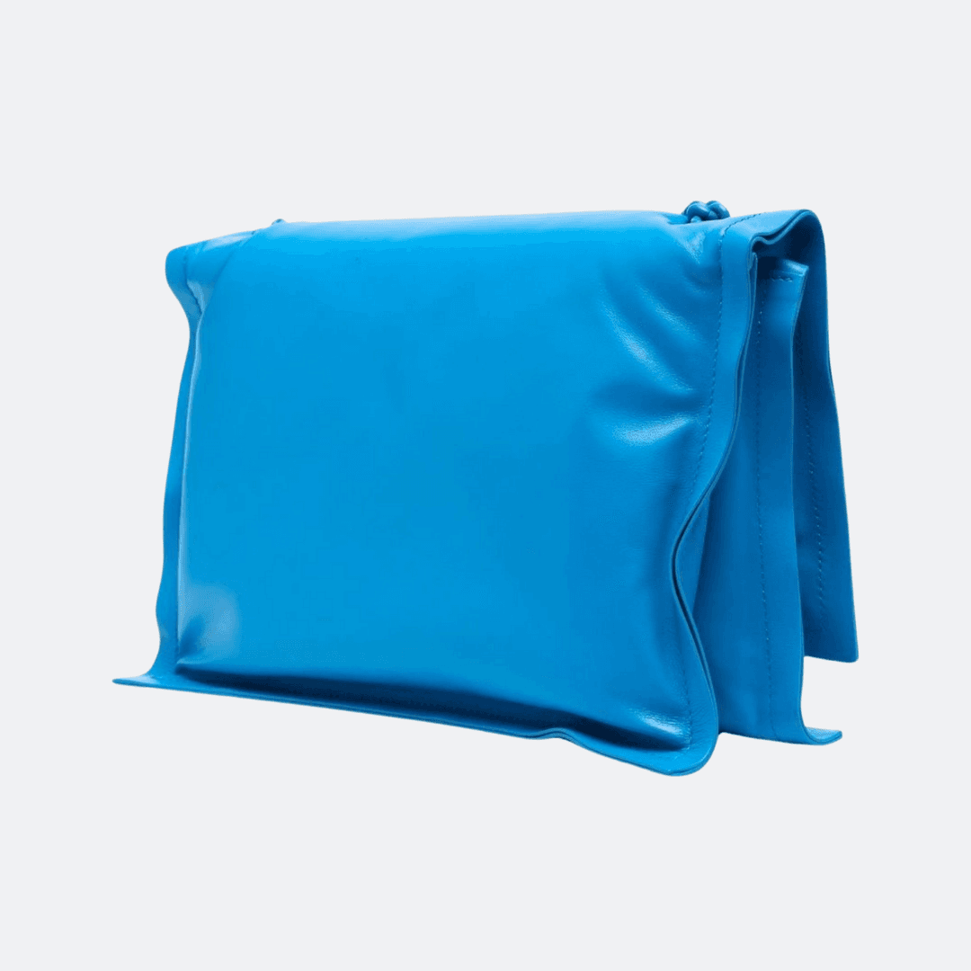 Salvatore Ferragamo Small Viva Bow Blue Shoulder Bag alternate