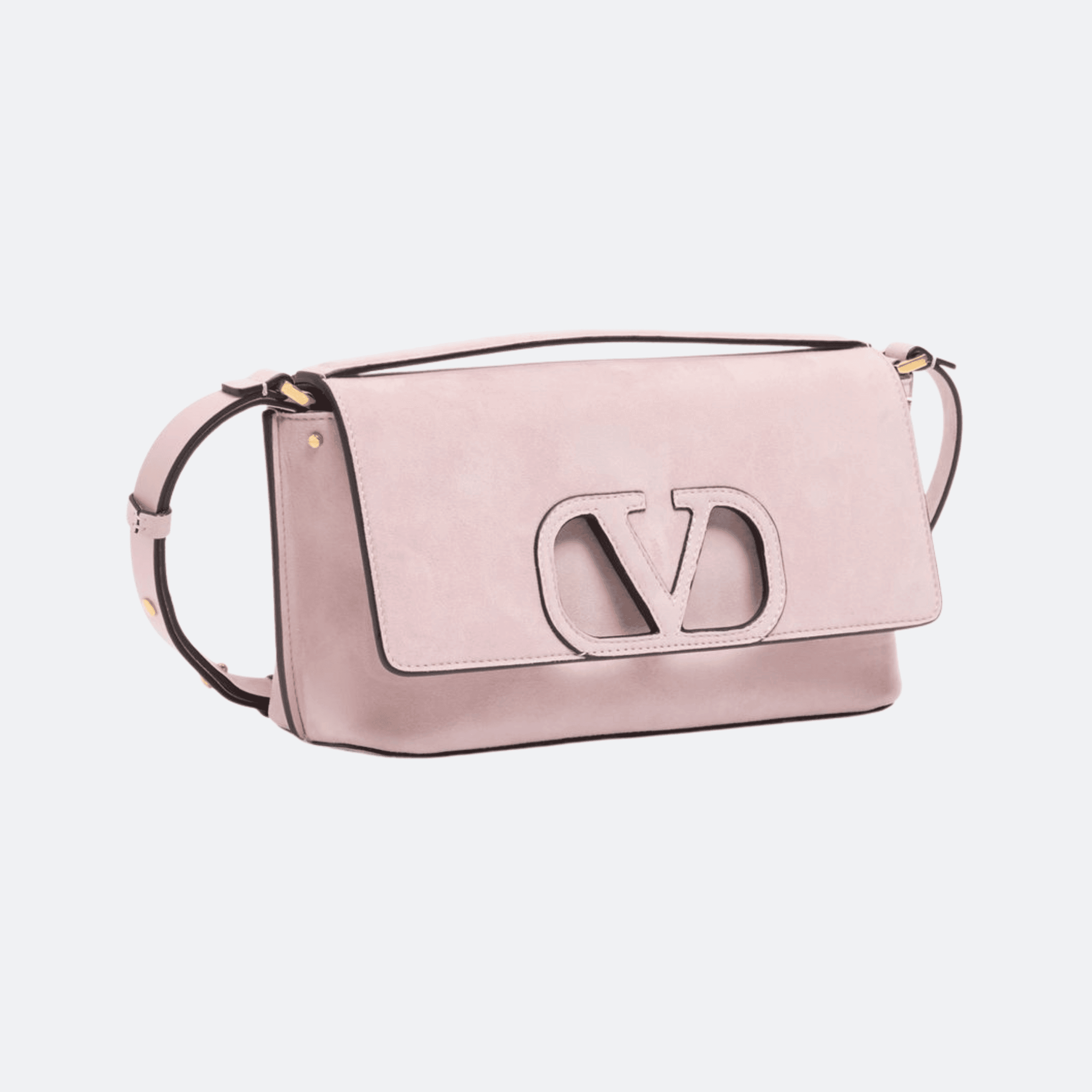 Valentino Fill Me Small Calfskin Shoulder Bag For Women - Pink alternate