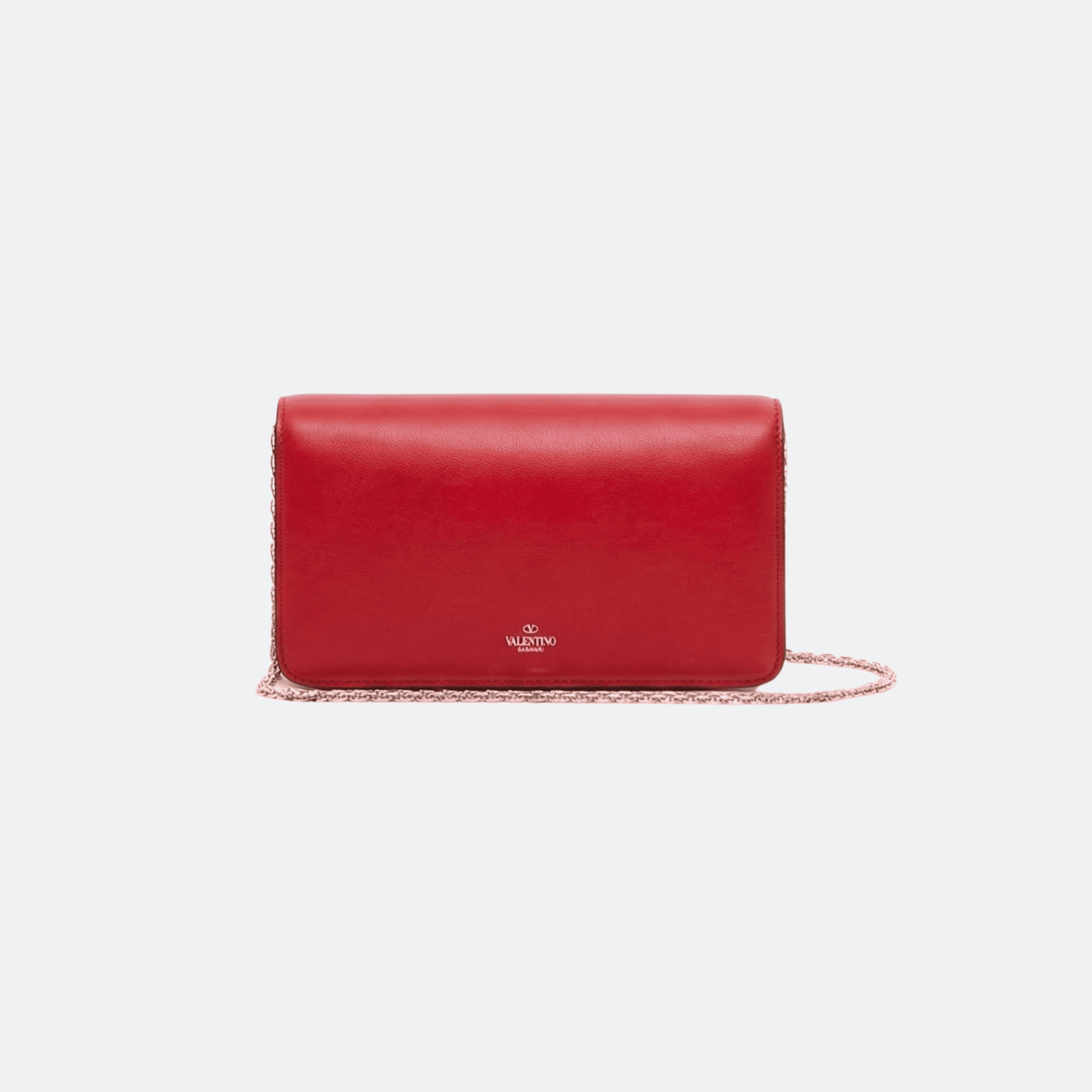Valentino Garavani Red Rockstud Fierce Chain Pouch alternate