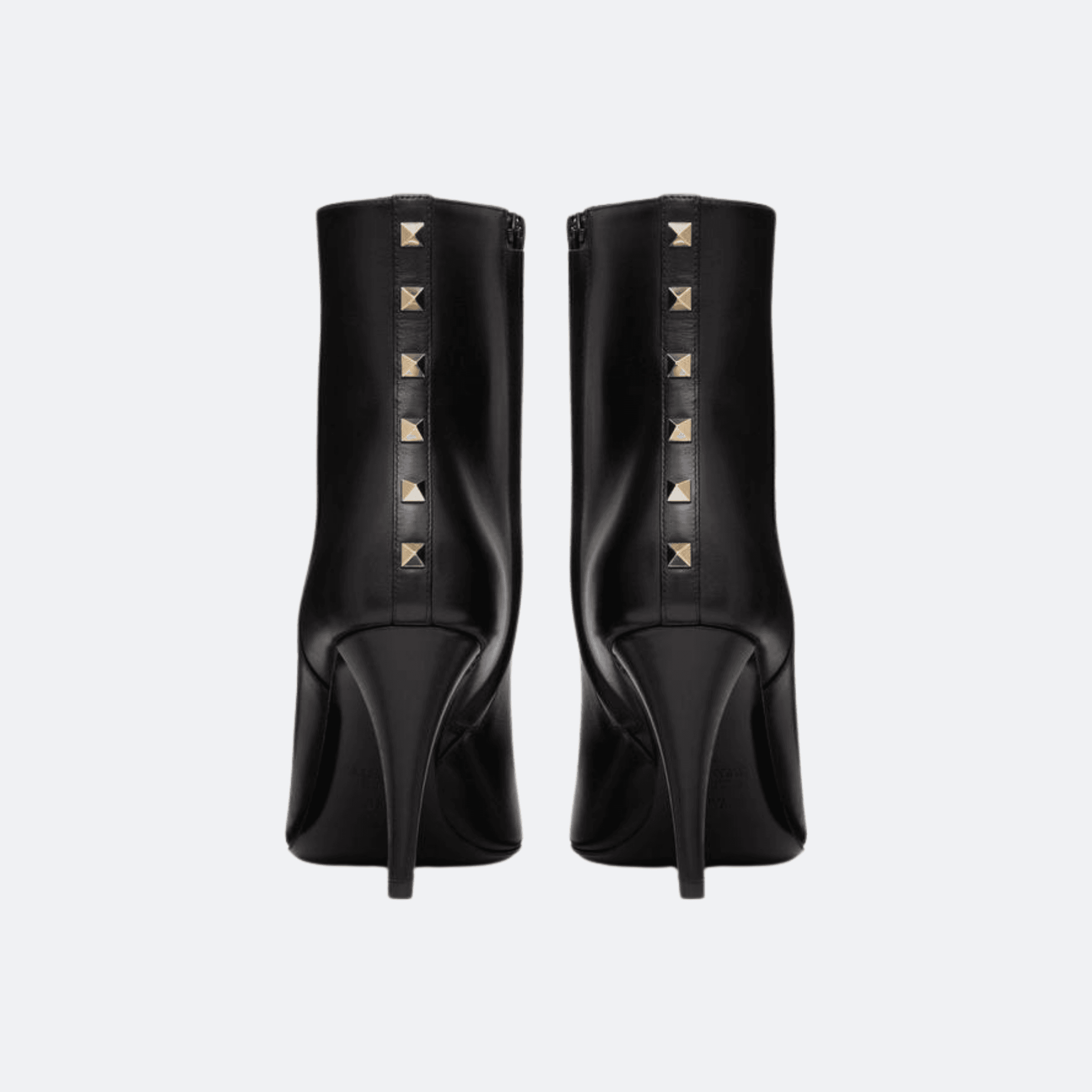 Valentino Garavani Rockstud Black Leather Boots alternate
