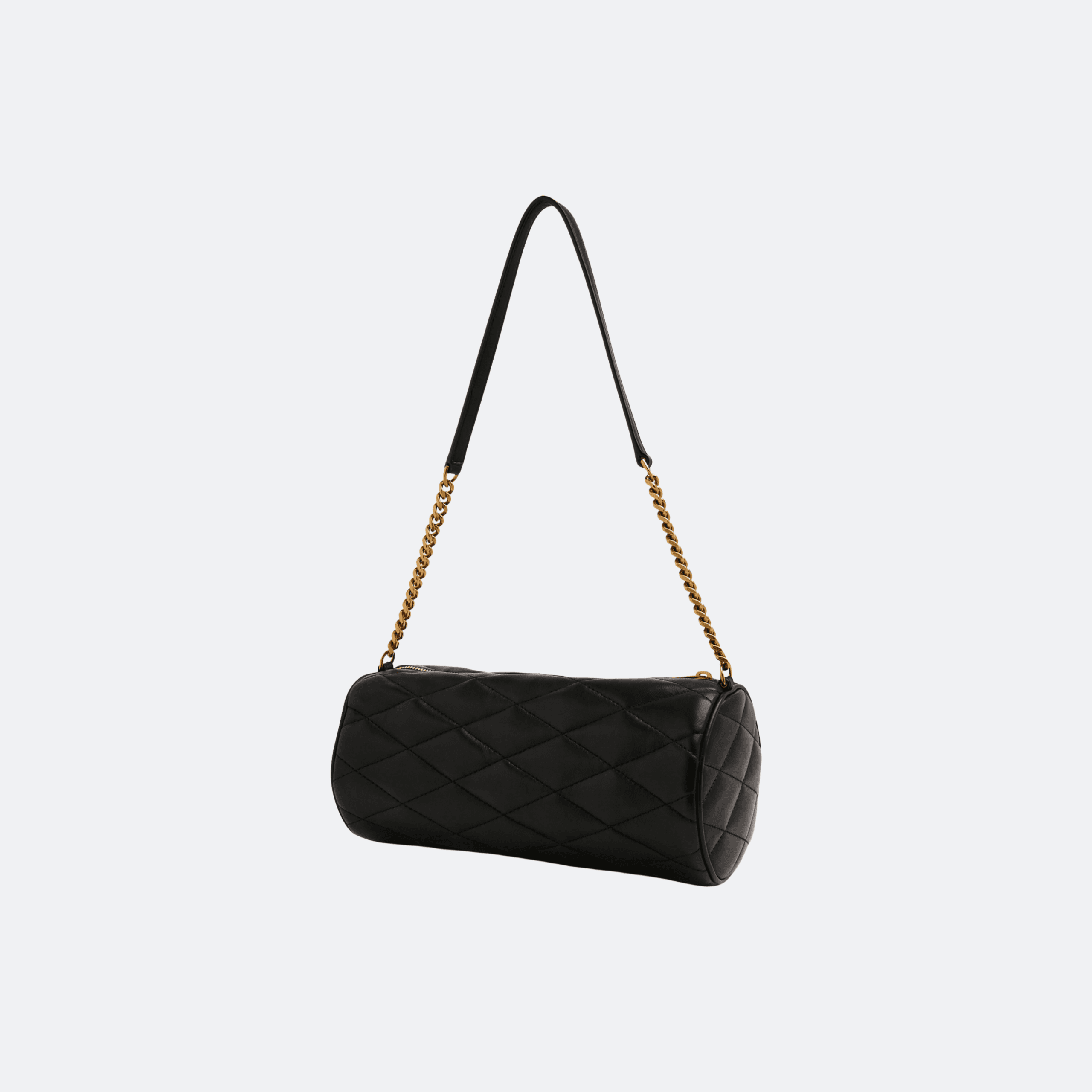 Yves Saint Laurent (YSL) Sade Small Round Tube Shoulder Bag For Women - Black alternate