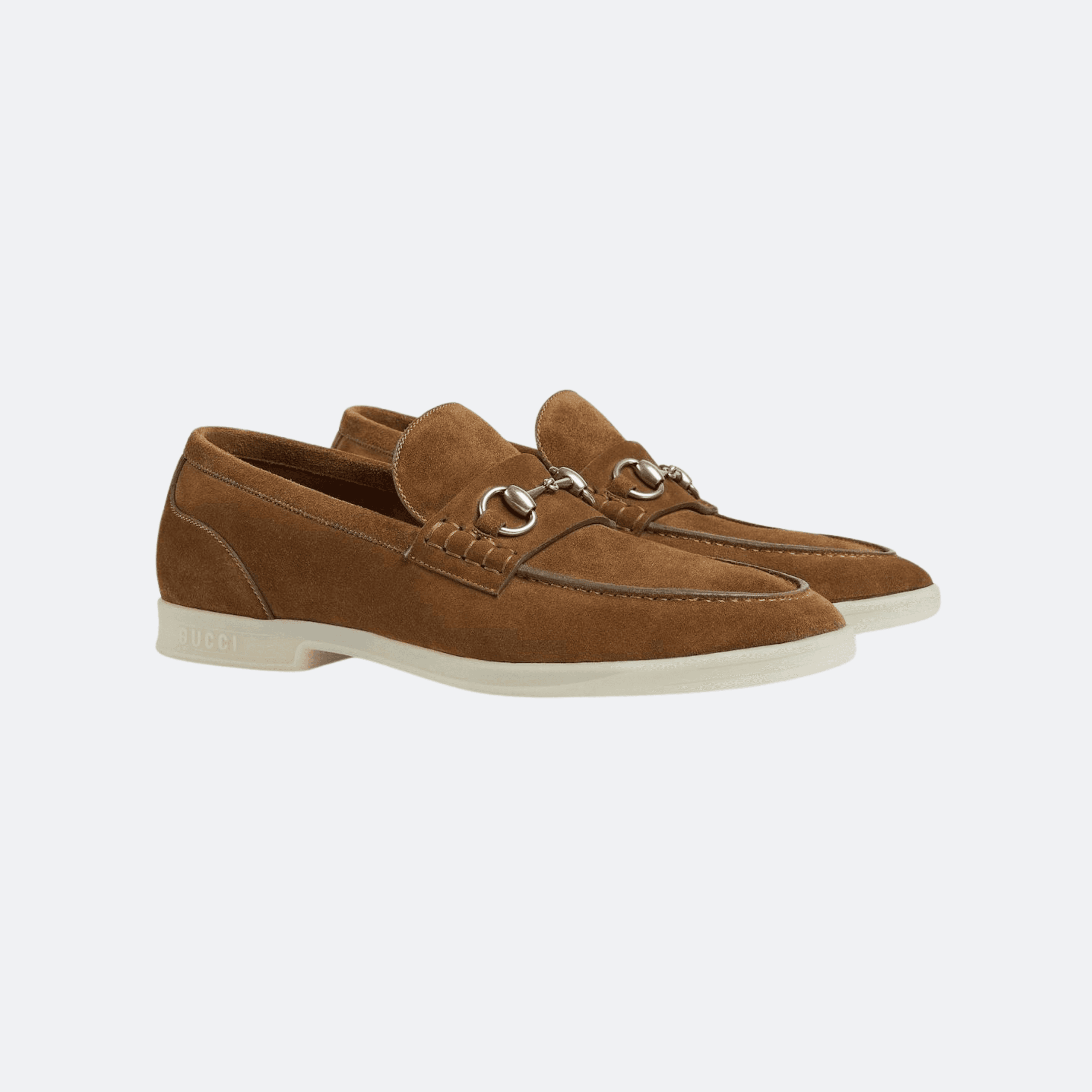 Gucci Horsebit Suede Loafer for Men - Camel (40.5-41 in Stock) alternate