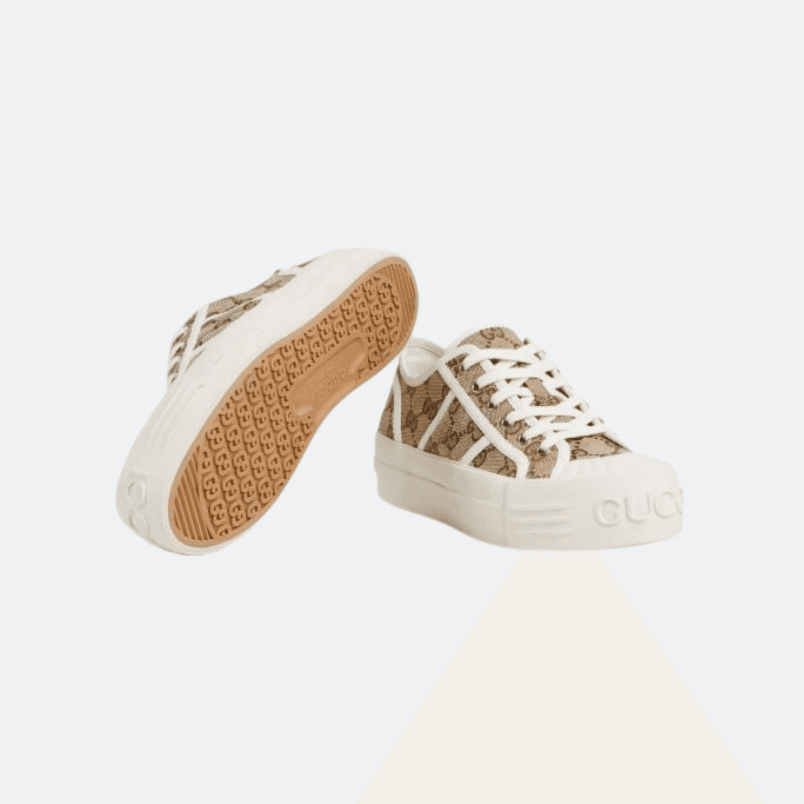 Gucci Tennis 1977 GG Canvas Sneakers - Beige (37 in Stock) alternate